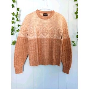 Vintage Campus Crewneck Sweater Size Small